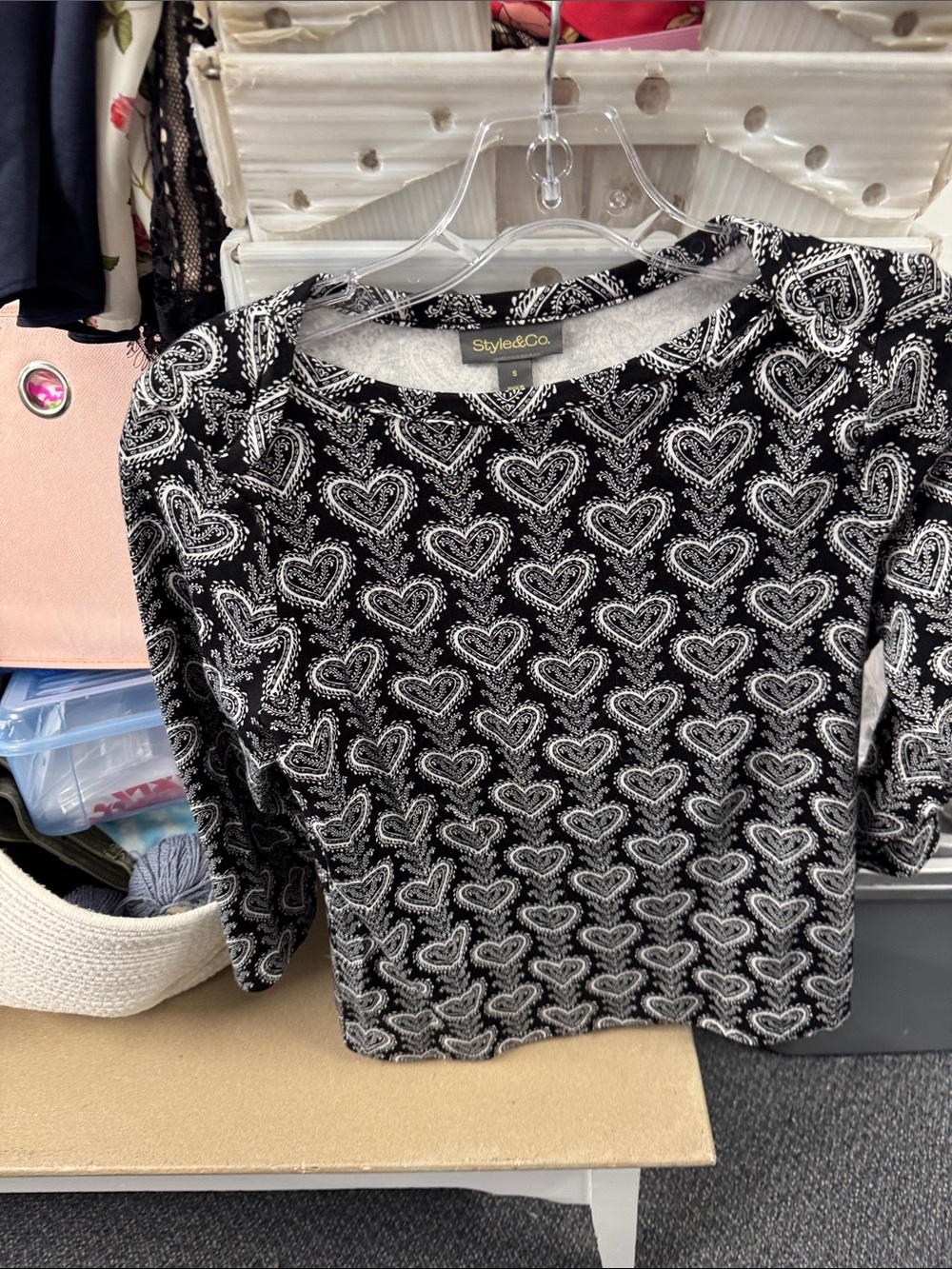 Style and co top S // 062136